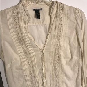 Lucky Brand beige blouse